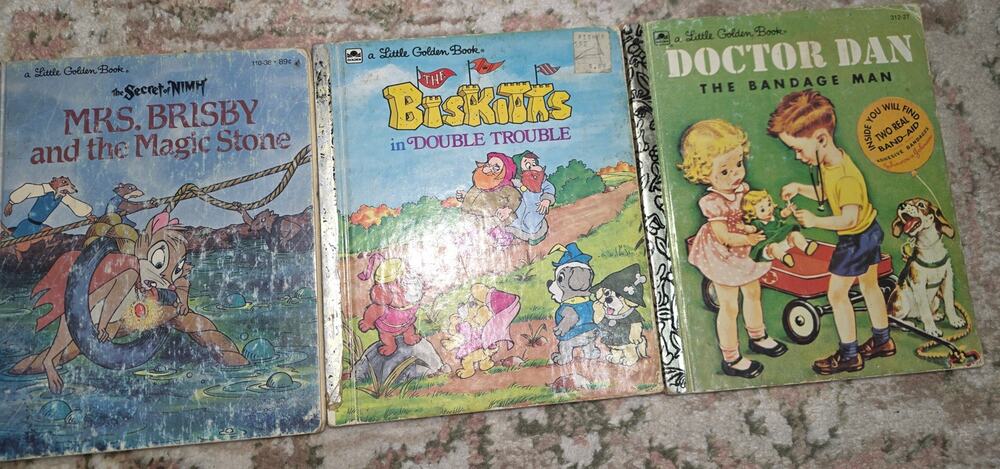 Little Golden books set of 3